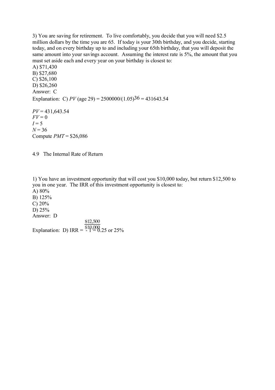 The Time Value of Money Part 4 - Page 5
