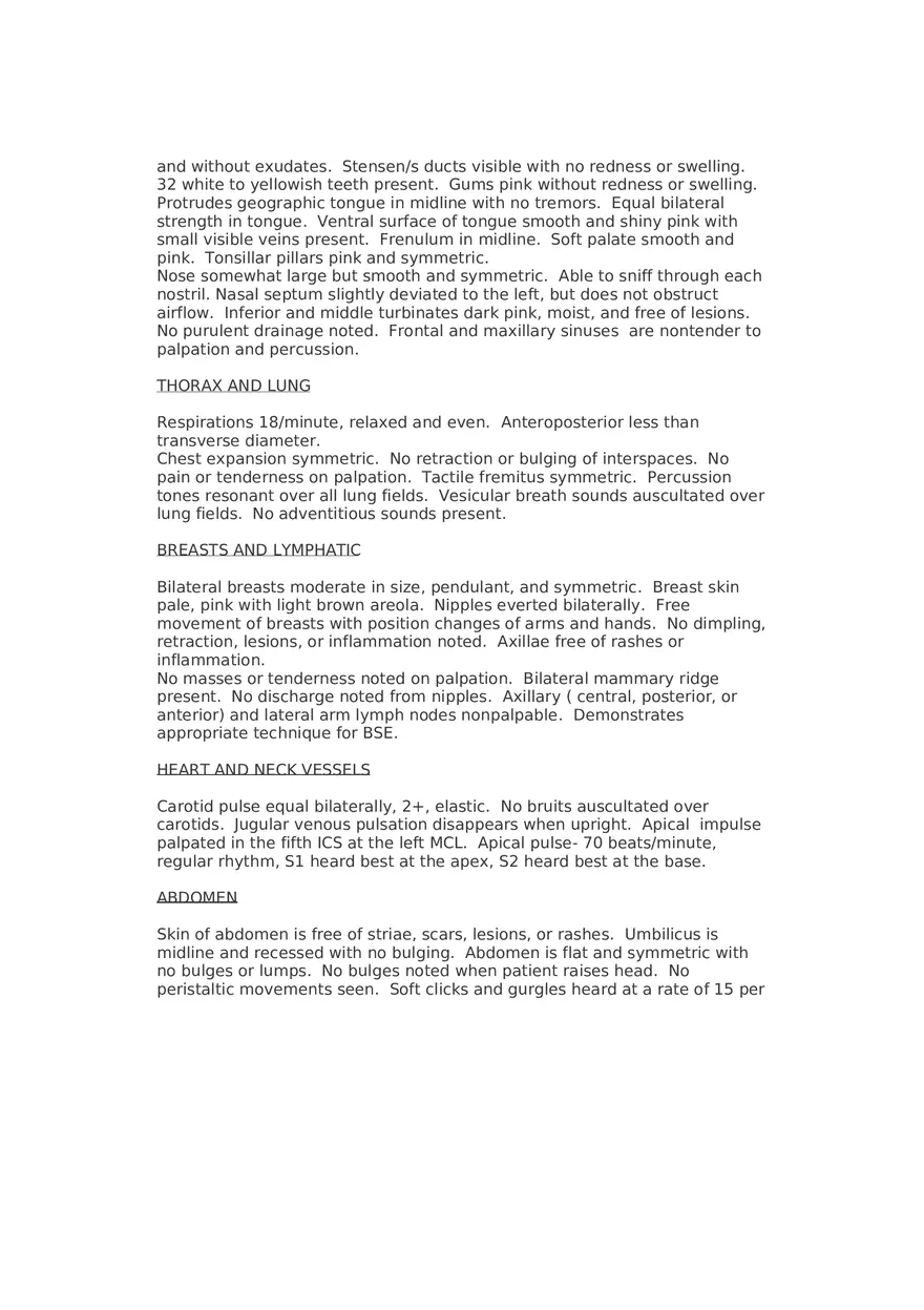 Charting Examples For Physical - Page 2