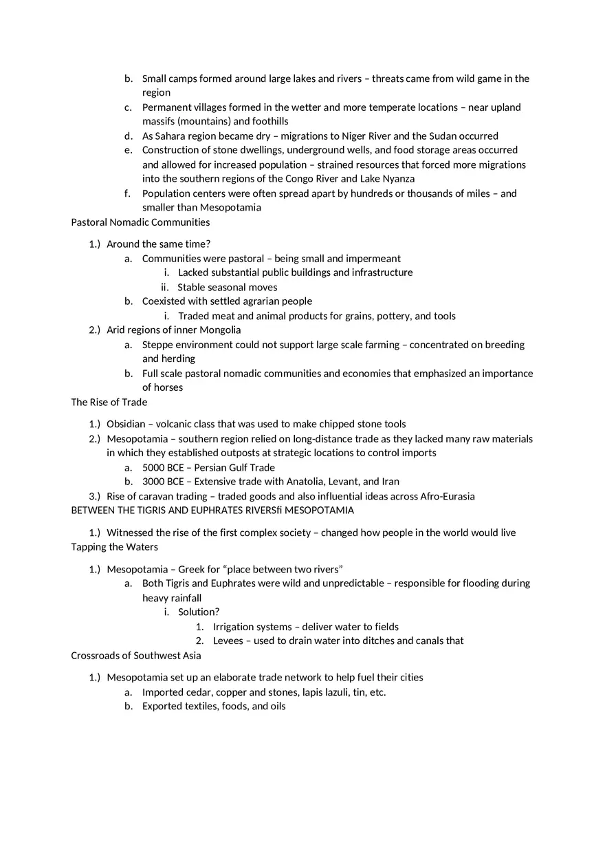 Rivers, Cities, and First States 3500- 2000 B.C.E. - Page 7