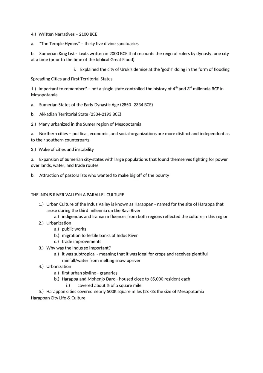 Rivers, Cities, and First States 3500- 2000 B.C.E. - Page 11