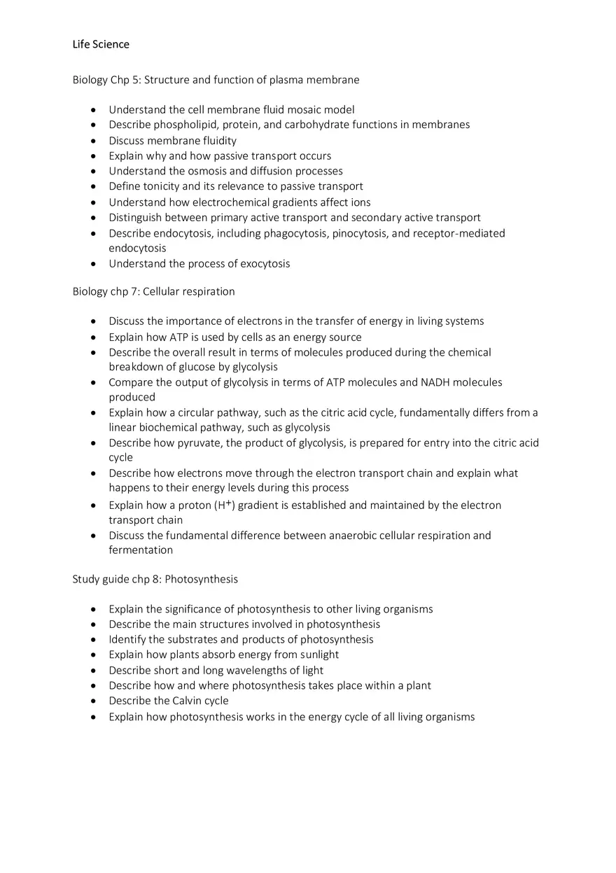 Life Science Lecture 5-11 - Page 1
