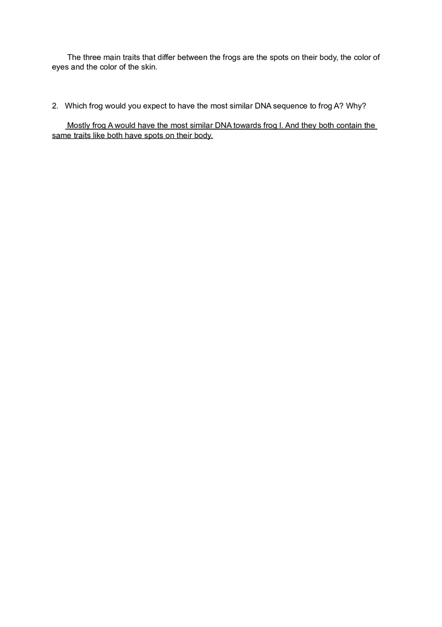 Copy of DNA Analysis Student Exploration Sheet - Page 2