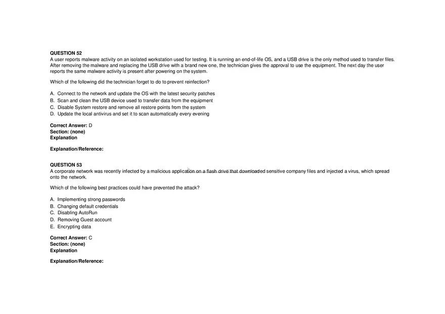 Windows Server Security - Practice Test and Answers Part 3 - Page 5