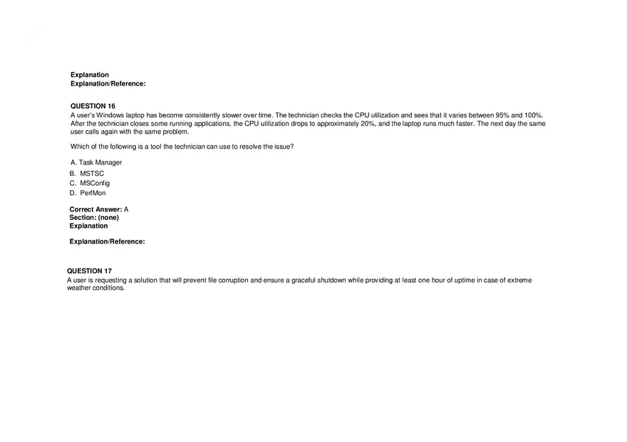 Windows Server Security - Practice Test and Answers Part 1 - Page 9