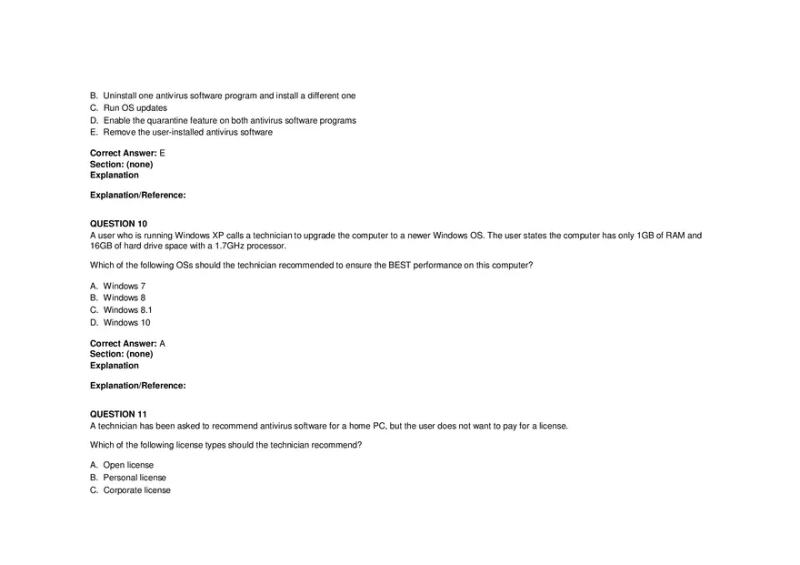 Windows Server Security - Practice Test and Answers Part 1 - Page 6
