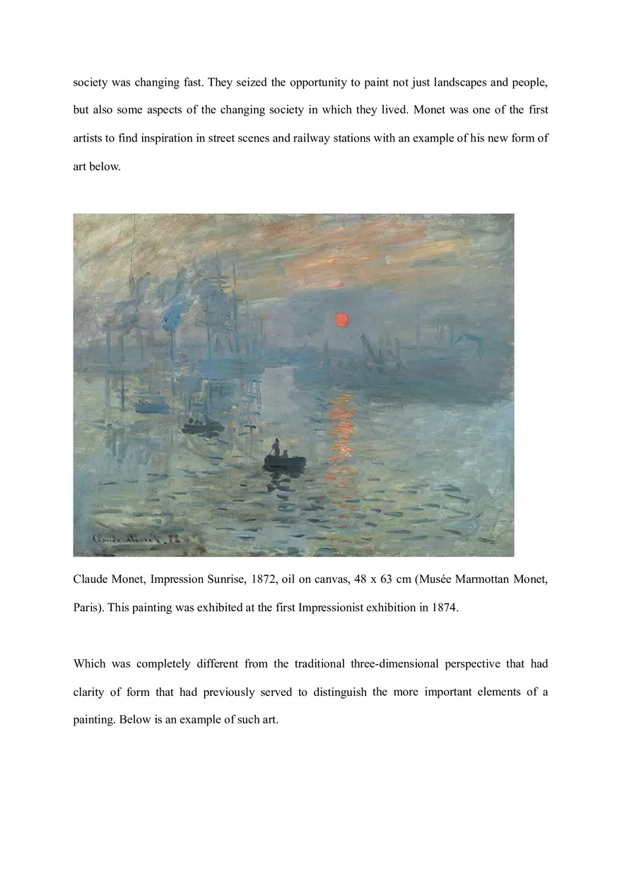 Impressionism is Often Considered the First, True, Modern Art Style - Page 2