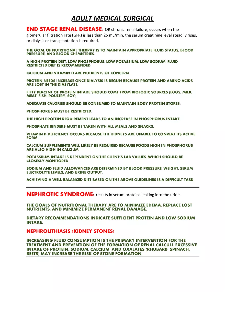 Adult Medical Surgical Notes For Nursing Part 1 - Page 4
