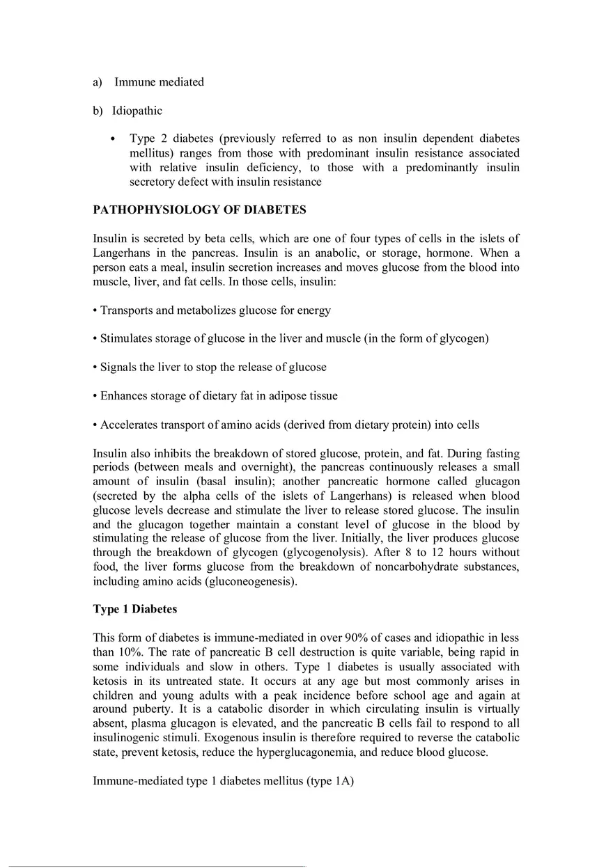 Nursing Care Plans for Diabetes Mellitus - Page 2