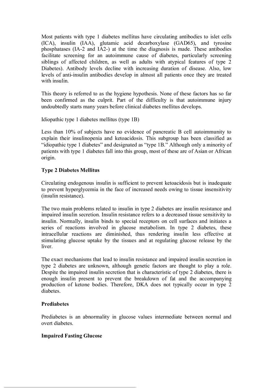 Nursing Care Plans for Diabetes Mellitus - Page 5