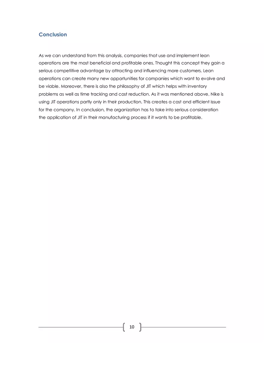 Operations Management - The Case Of Nike - Page 3