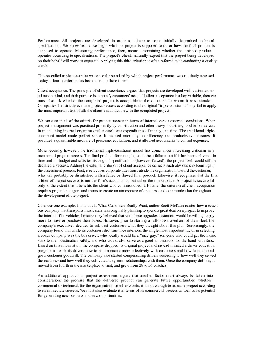 Lecture Notes - Introduction to Project Management and Why Project Management - Page 14