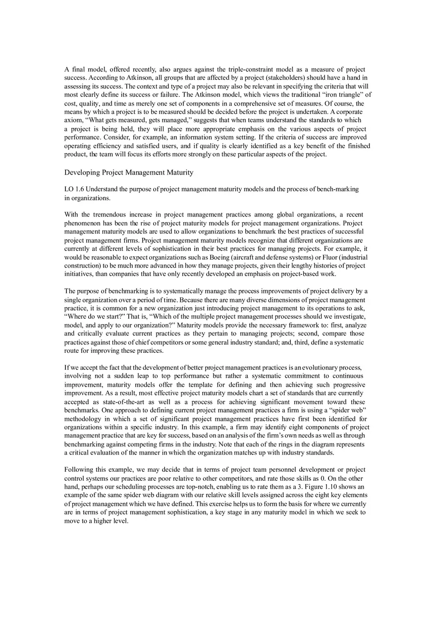 Lecture Notes - Introduction to Project Management and Why Project Management - Page 4