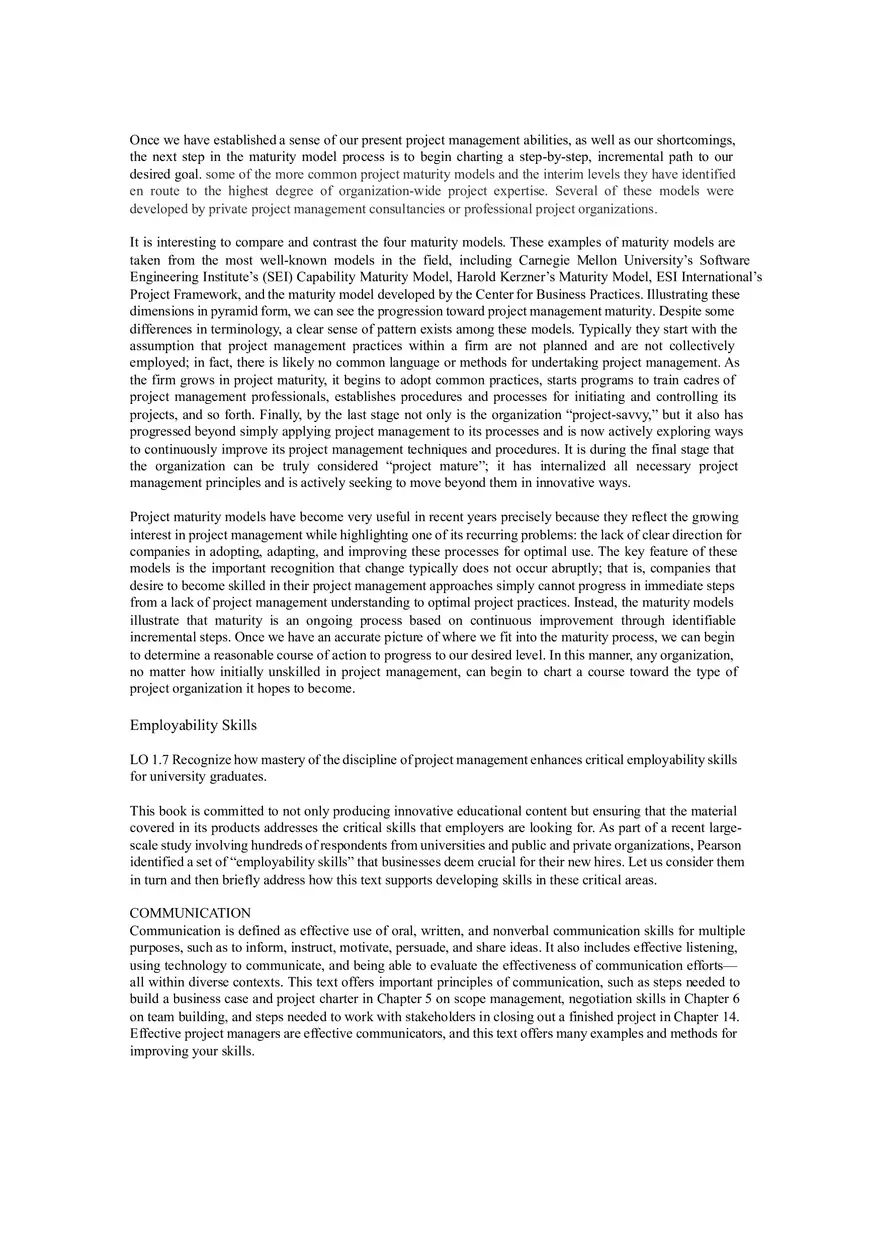 Lecture Notes - Introduction to Project Management and Why Project Management - Page 5