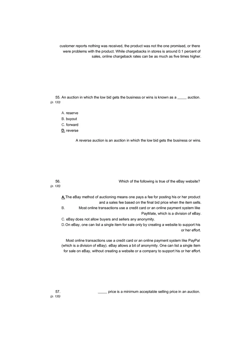 Small Business Its Opportunities and Rewards (Answer Key) Part 11 - Page 11