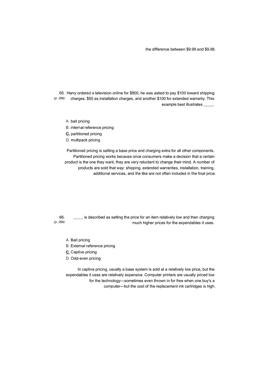 Small Business Its Opportunities and Rewards (Answer Key) Part 15 - Page 11