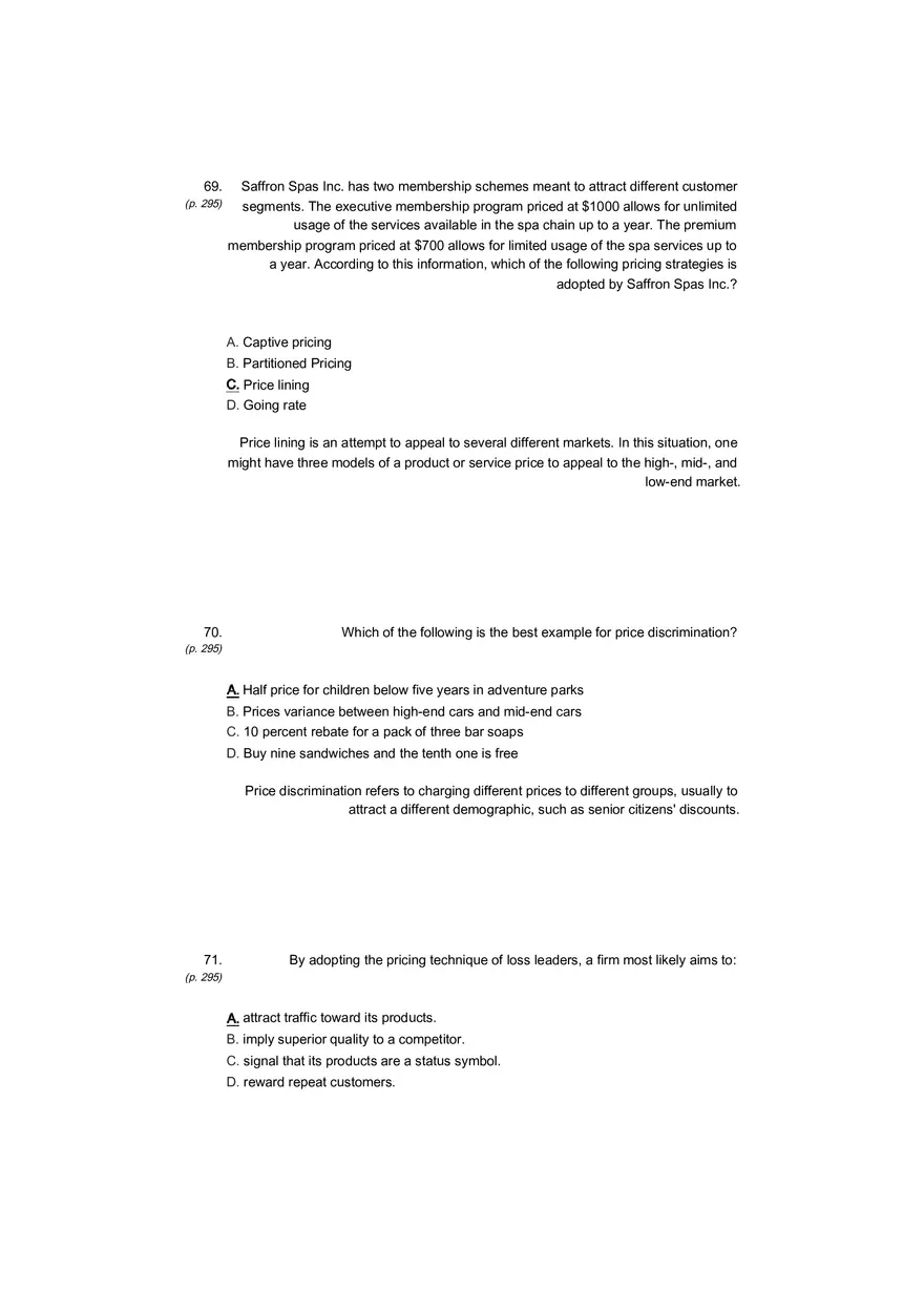 Small Business Its Opportunities and Rewards (Answer Key) Part 15 - Page 13