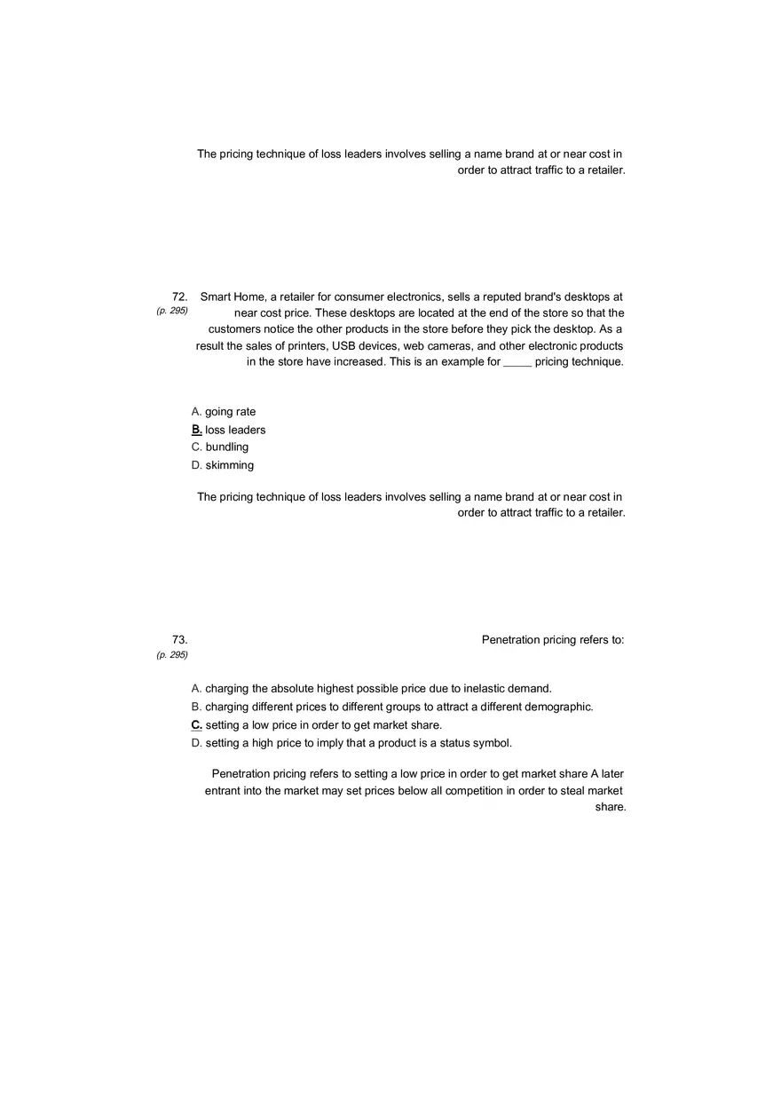 Small Business Its Opportunities and Rewards (Answer Key) Part 15 - Page 14