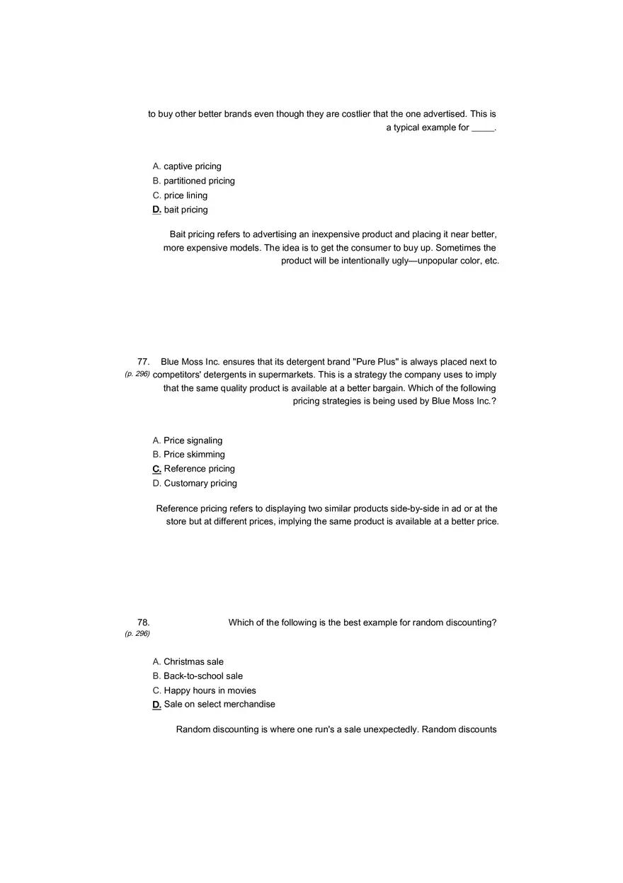 Small Business Its Opportunities and Rewards (Answer Key) Part 15 - Page 15