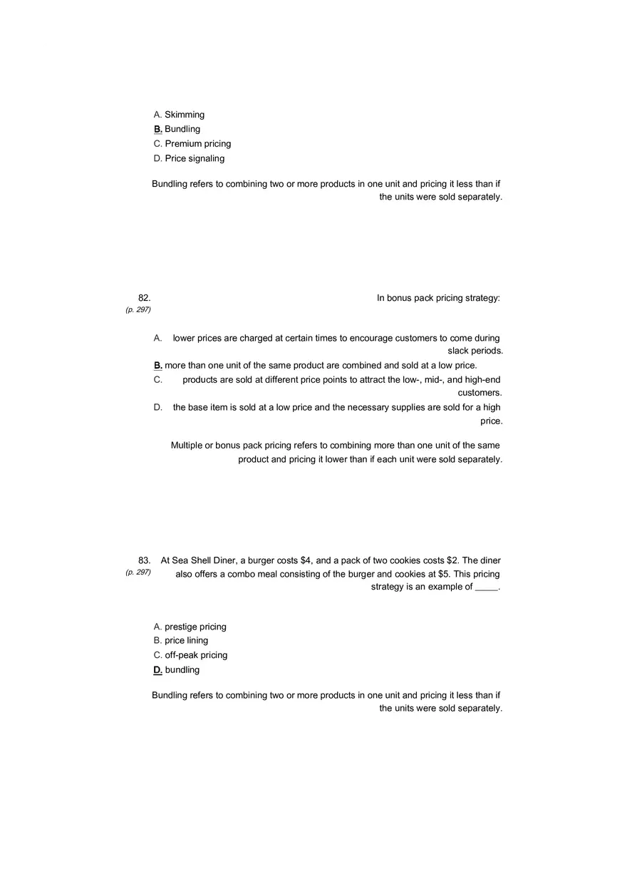 Small Business Its Opportunities and Rewards (Answer Key) Part 15 - Page 4