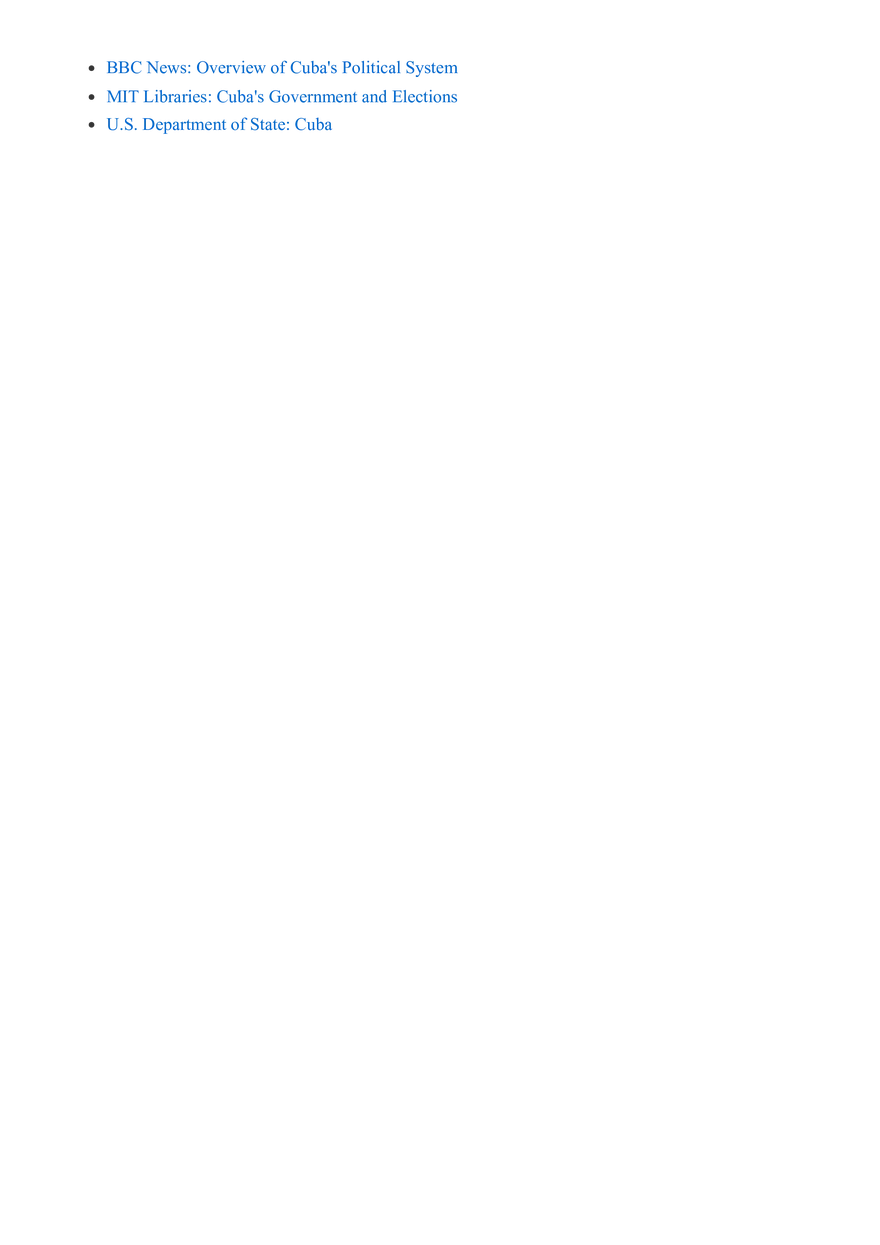 Cuba's Government Classification - Page 2