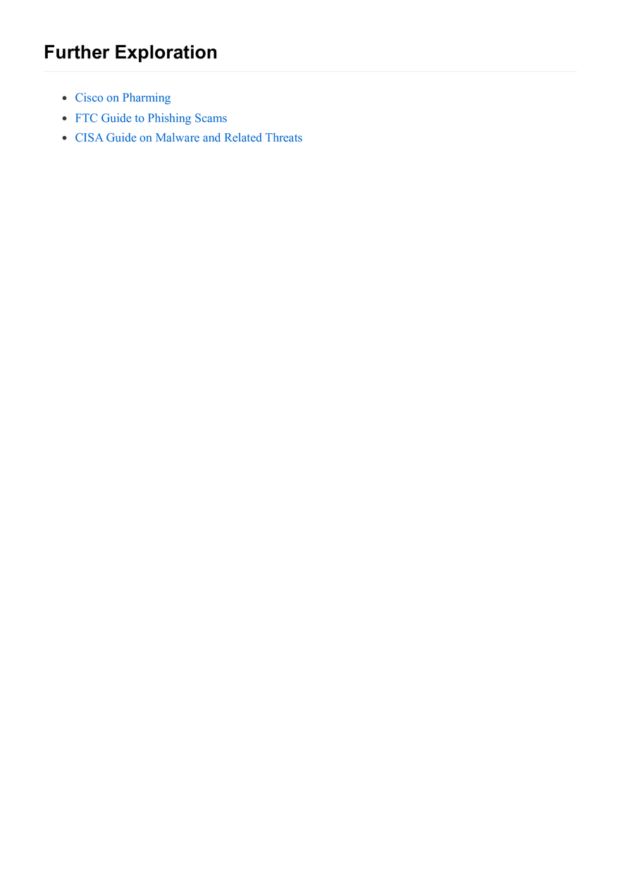 Understanding Cybersecurity Threats: The Case of Misdirection - Page 2