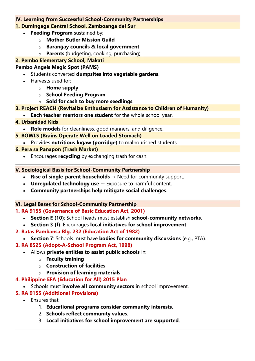 School-Community Partnership Reviewer - Page 2