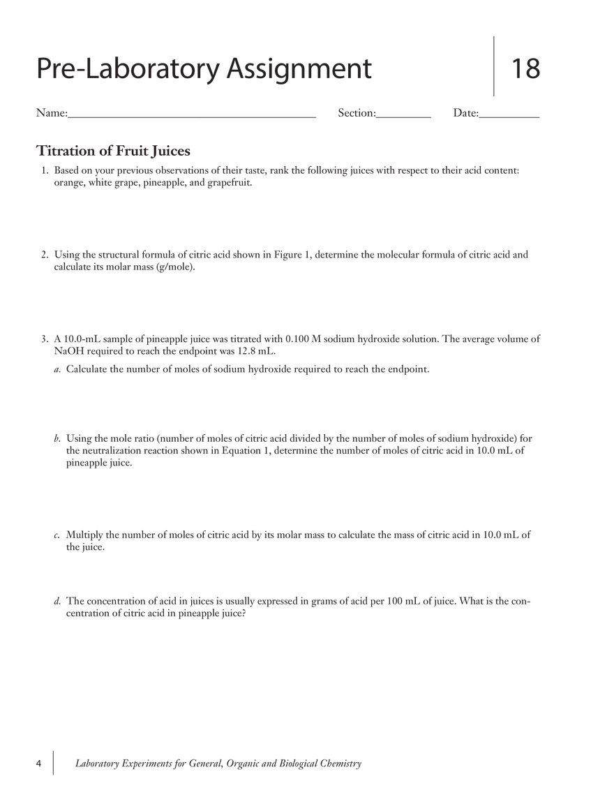 Titration of Fruit Juices - Page 4
