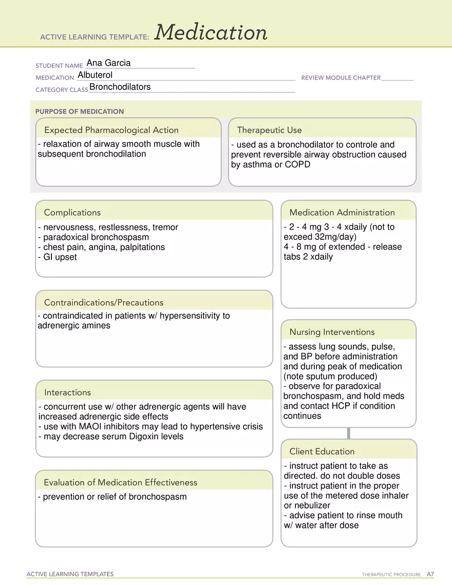 ALT - Albuterol - Page 1