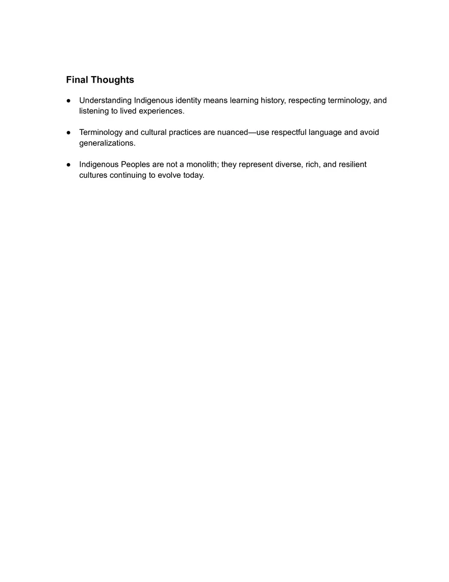 Pre-Class Preparation: Understanding Indigenous Terminology in Canada - Page 7