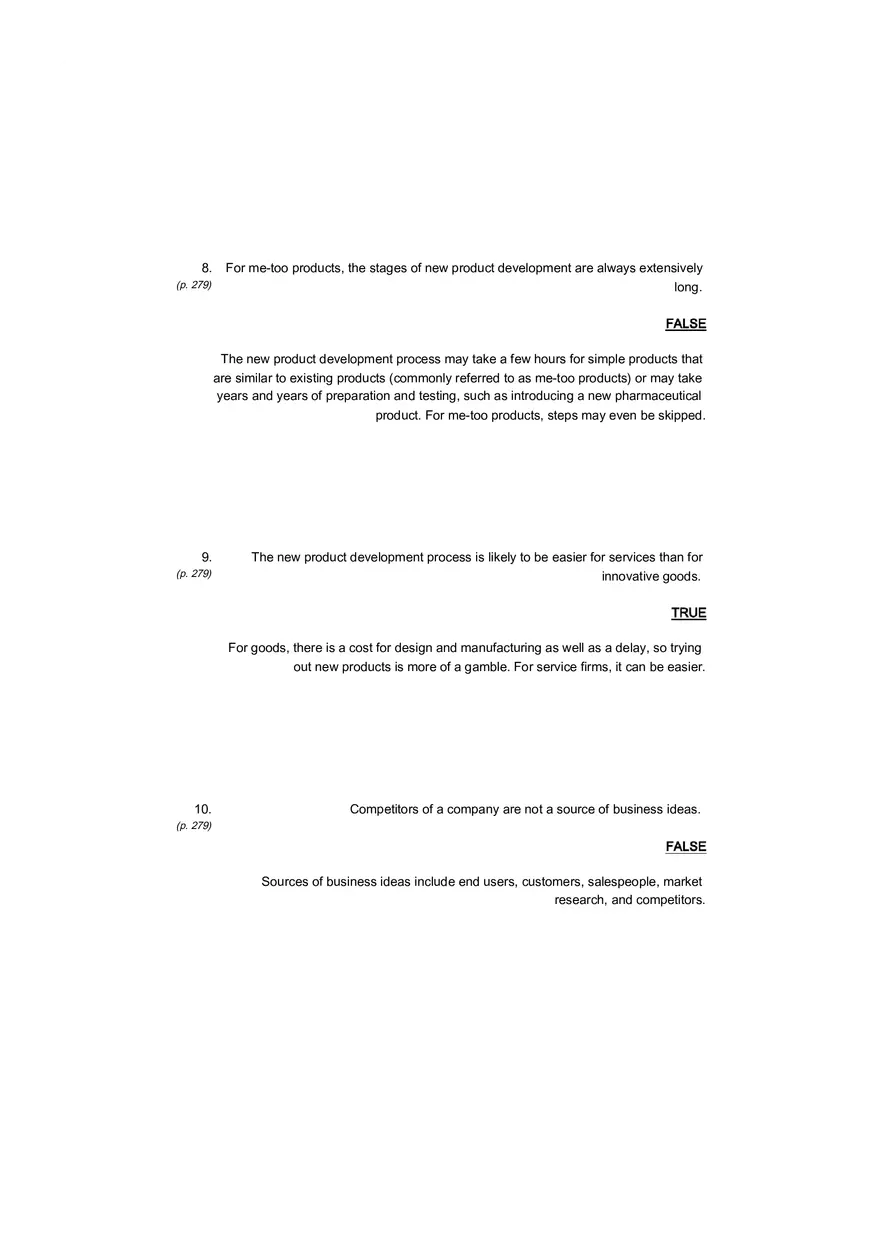 Small Business Its Opportunities and Rewards (Answer Key) Part 13 - Page 7