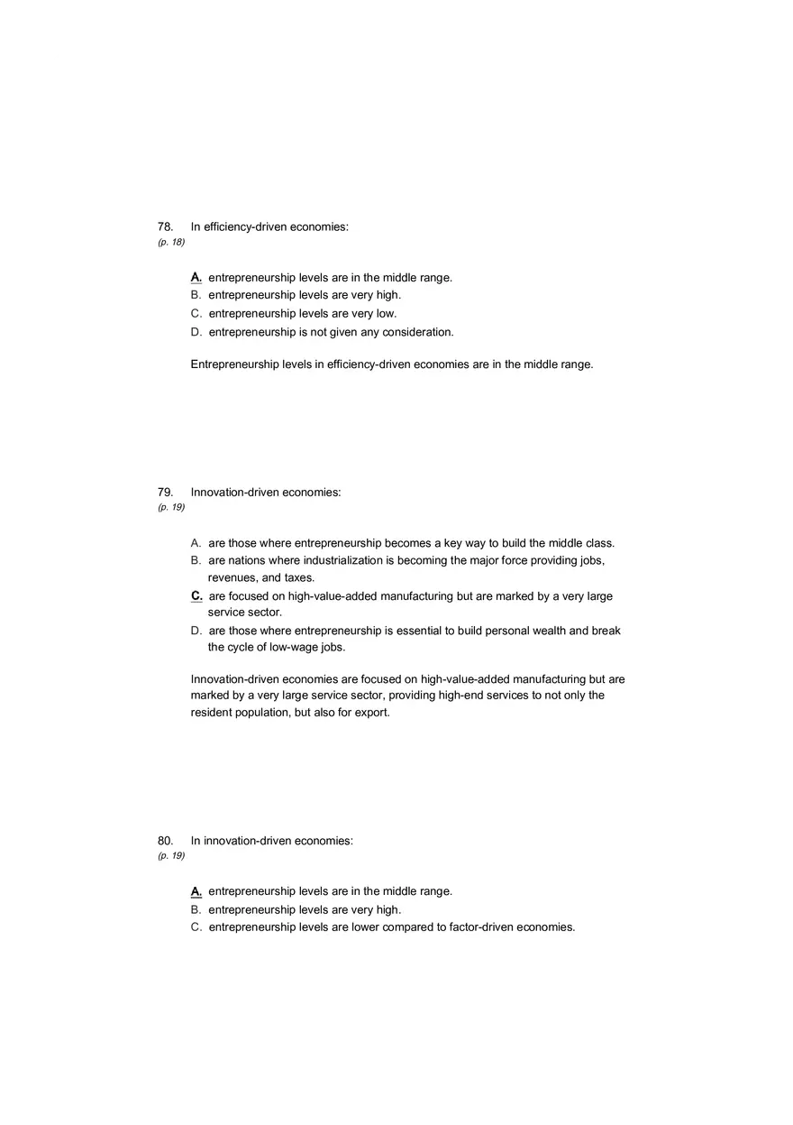 Small Business Its Opportunities and Rewards (Answer Key) Part 3 - Page 10