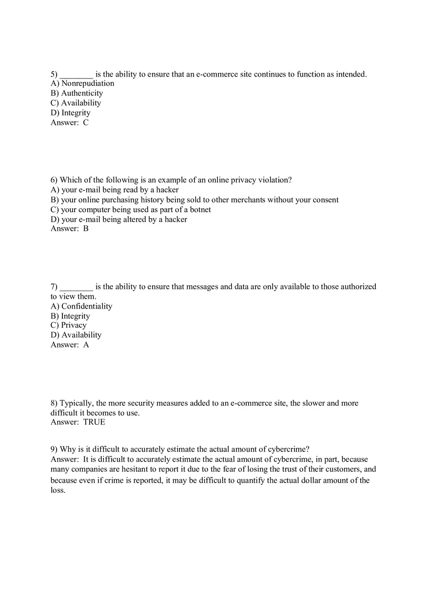 E-commerce Security and Payment Systems Part 1 - Page 2