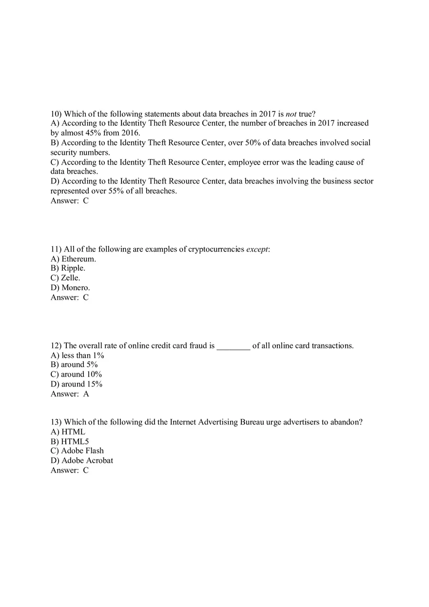 E-commerce Security and Payment Systems Part 1 - Page 3