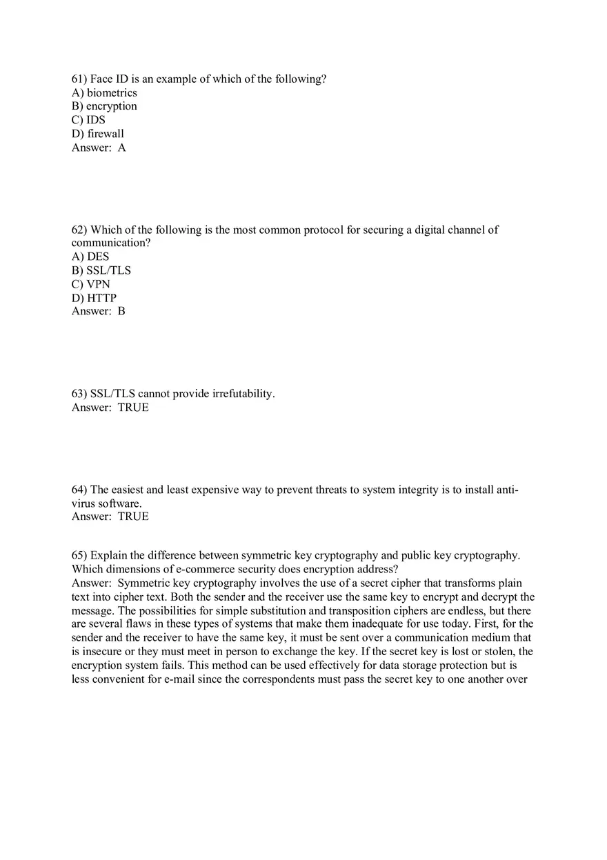E-commerce Security and Payment Systems Part 2 - Page 7