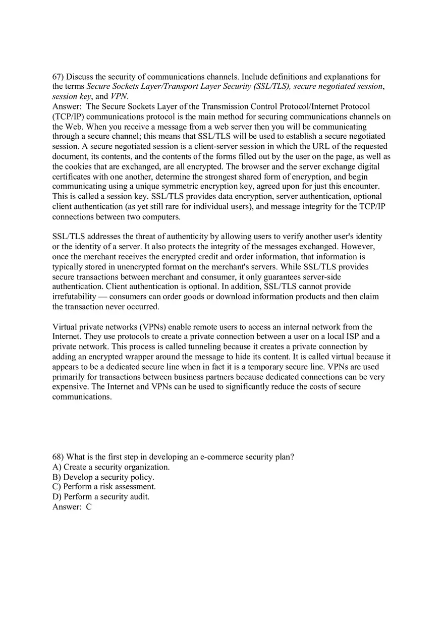 E-commerce Security and Payment Systems Part 2 - Page 9