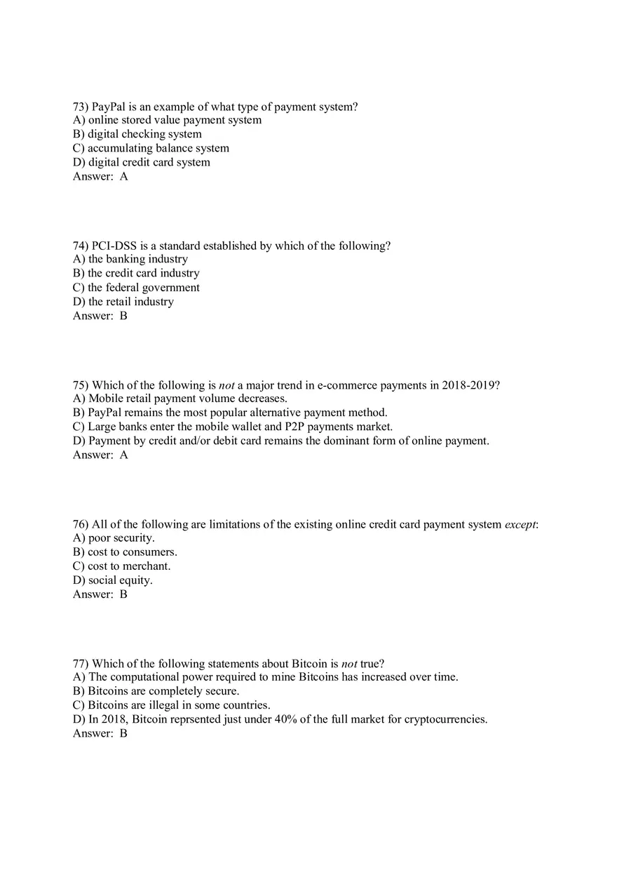 E-commerce Security and Payment Systems Part 2 - Page 11