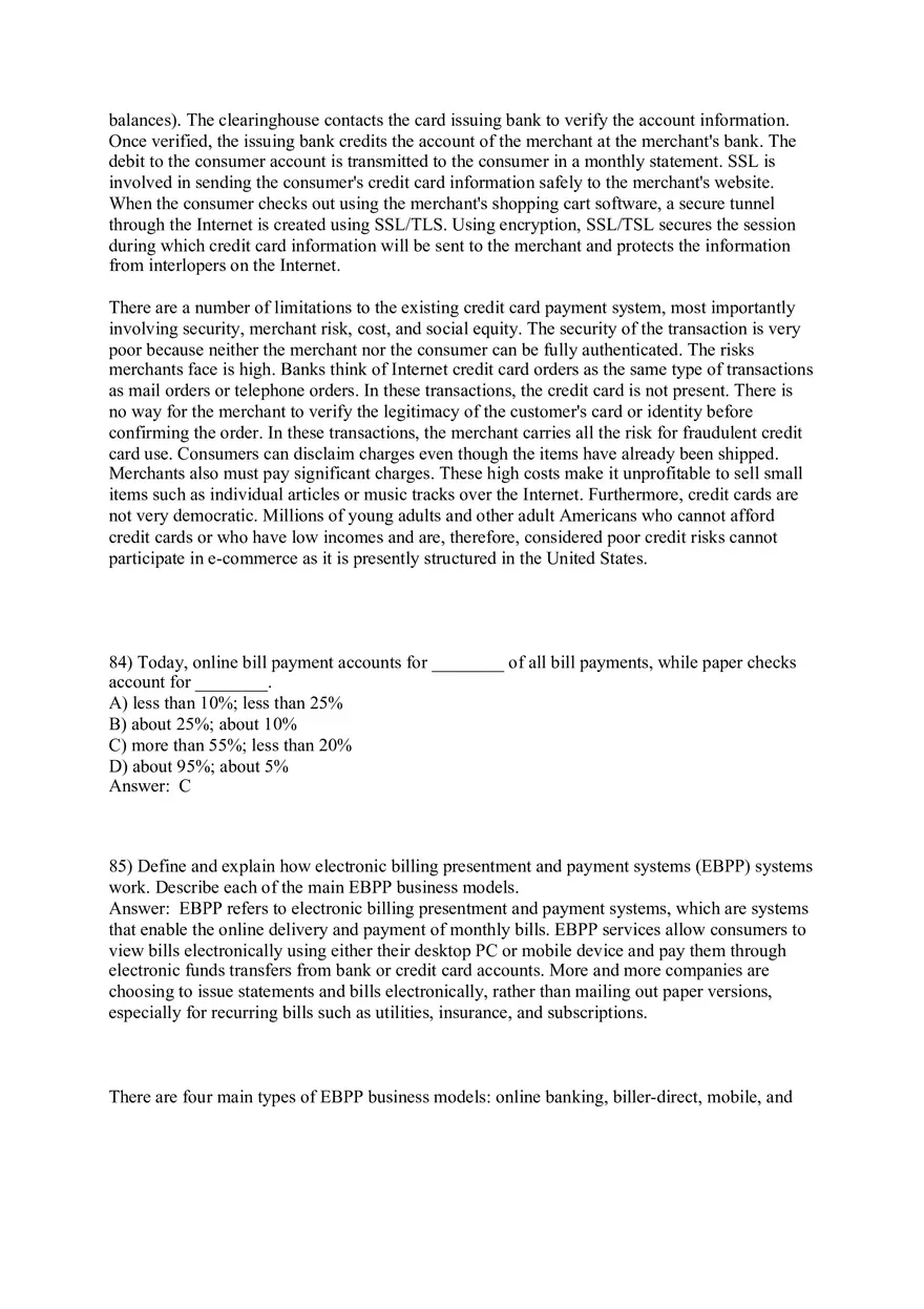 E-commerce Security and Payment Systems Part 2 - Page 3
