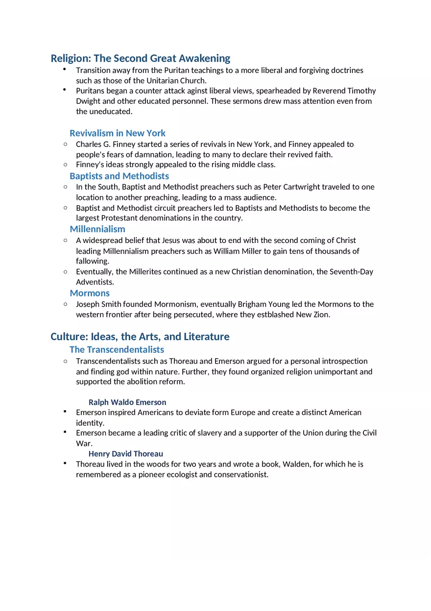 The Second Great Awakening - Page 1