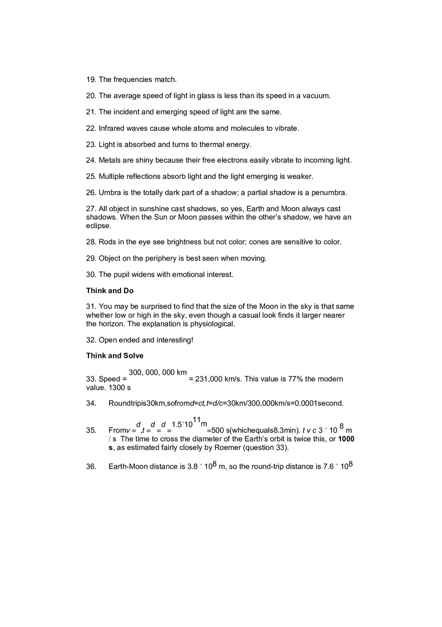 Properties of Light Solutions Lecture Notes - Page 2