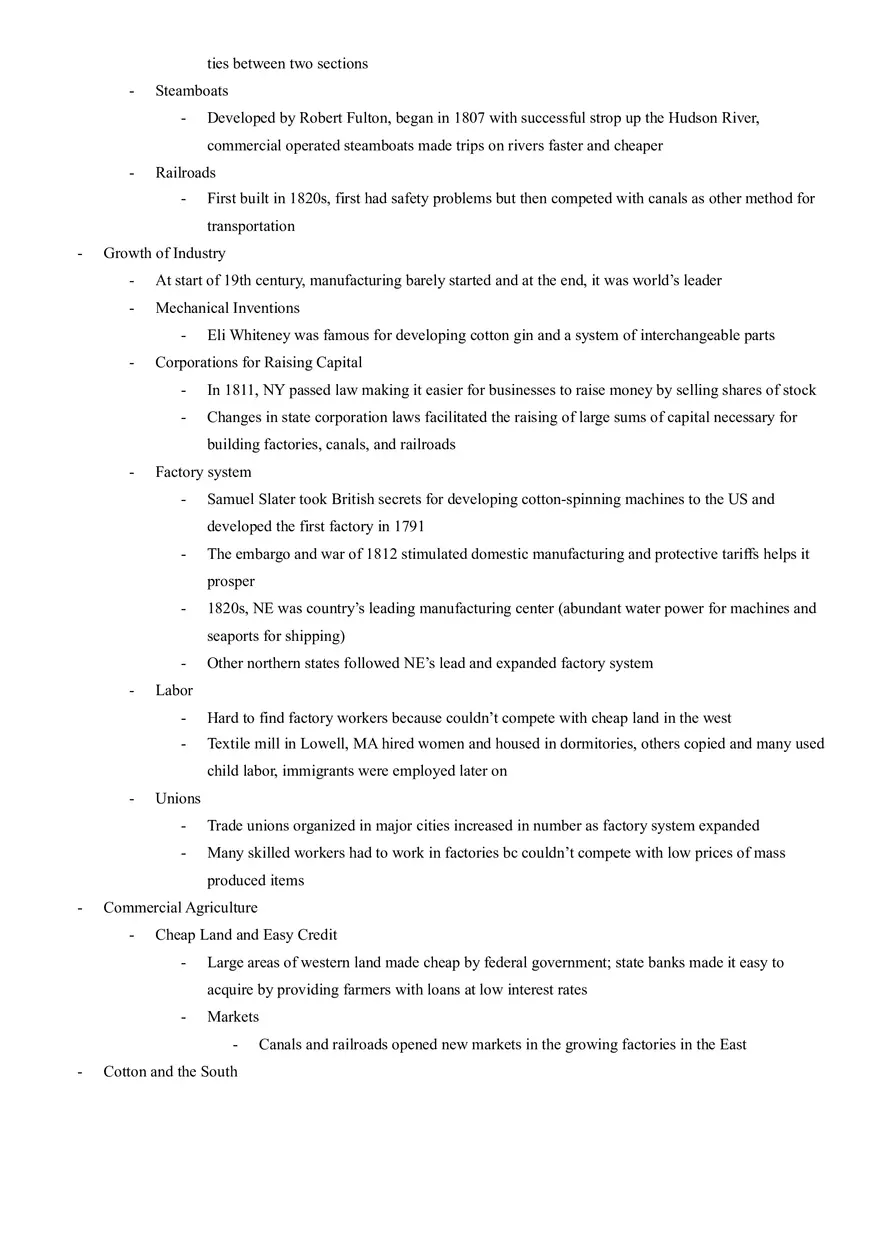Nationalism and Economic Development, 1816-1848 Notes - Page 5