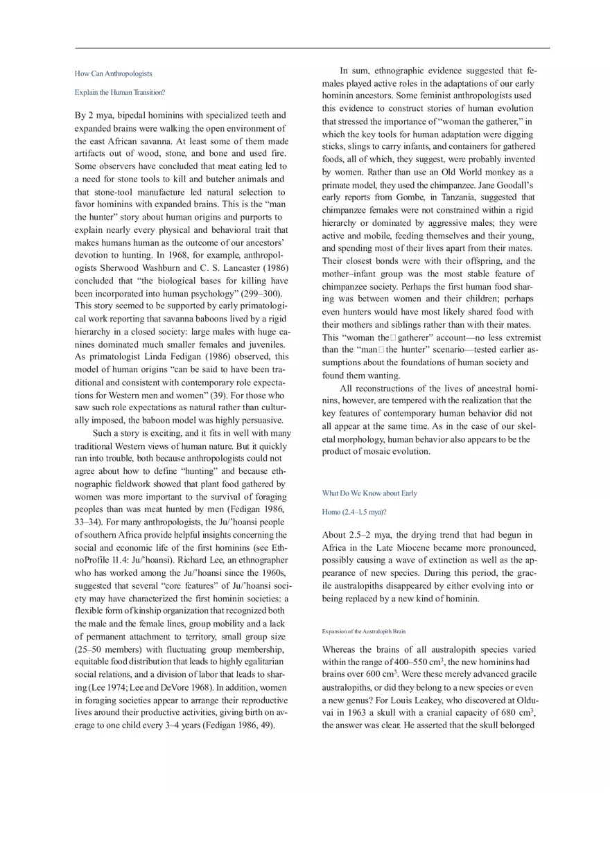 Anthropologie What Does It Mean To Be Human Part 2 - Page 2