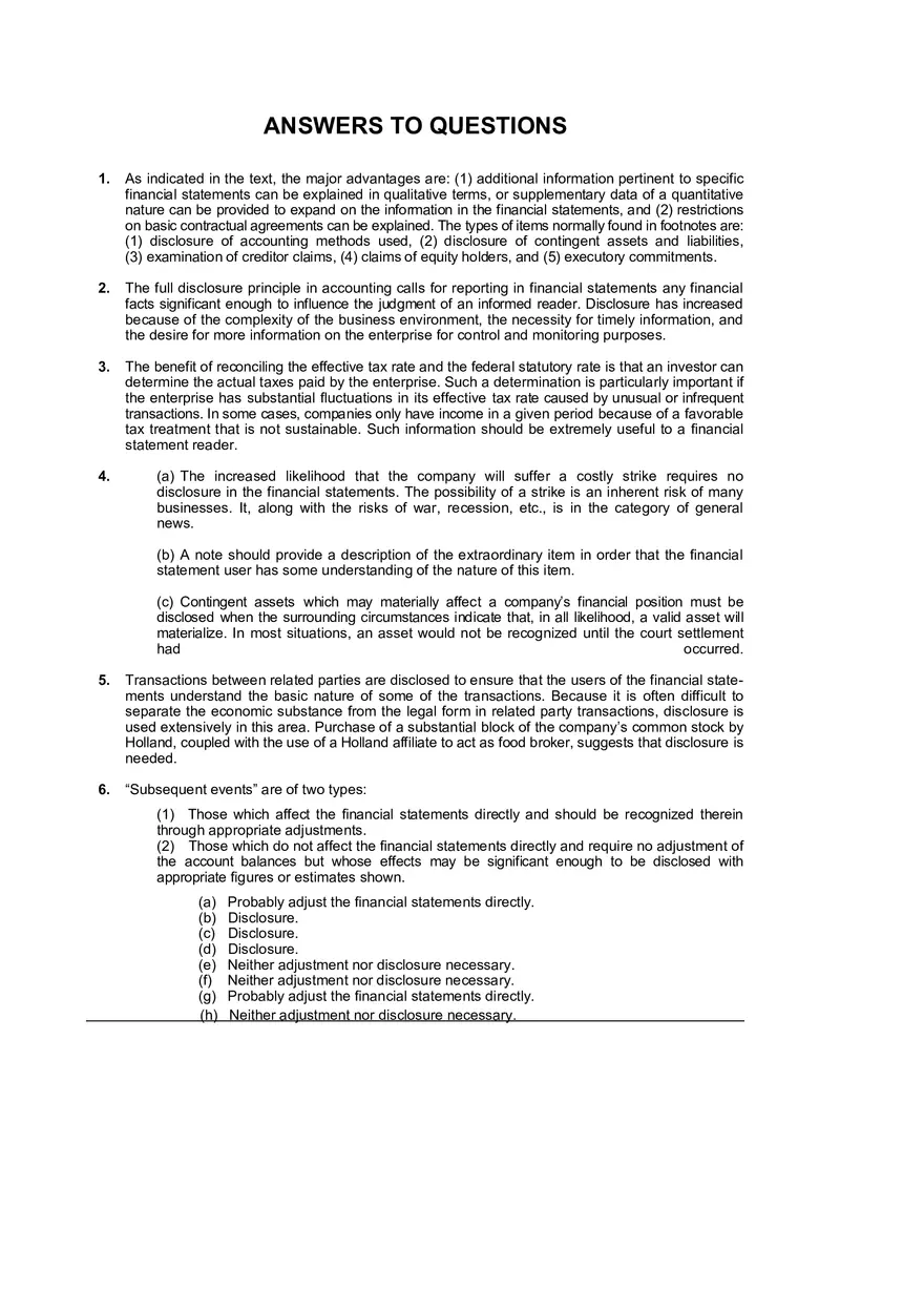 Chapter 24 Full Disclosure in Financial Reporting Part 1 - Page 7