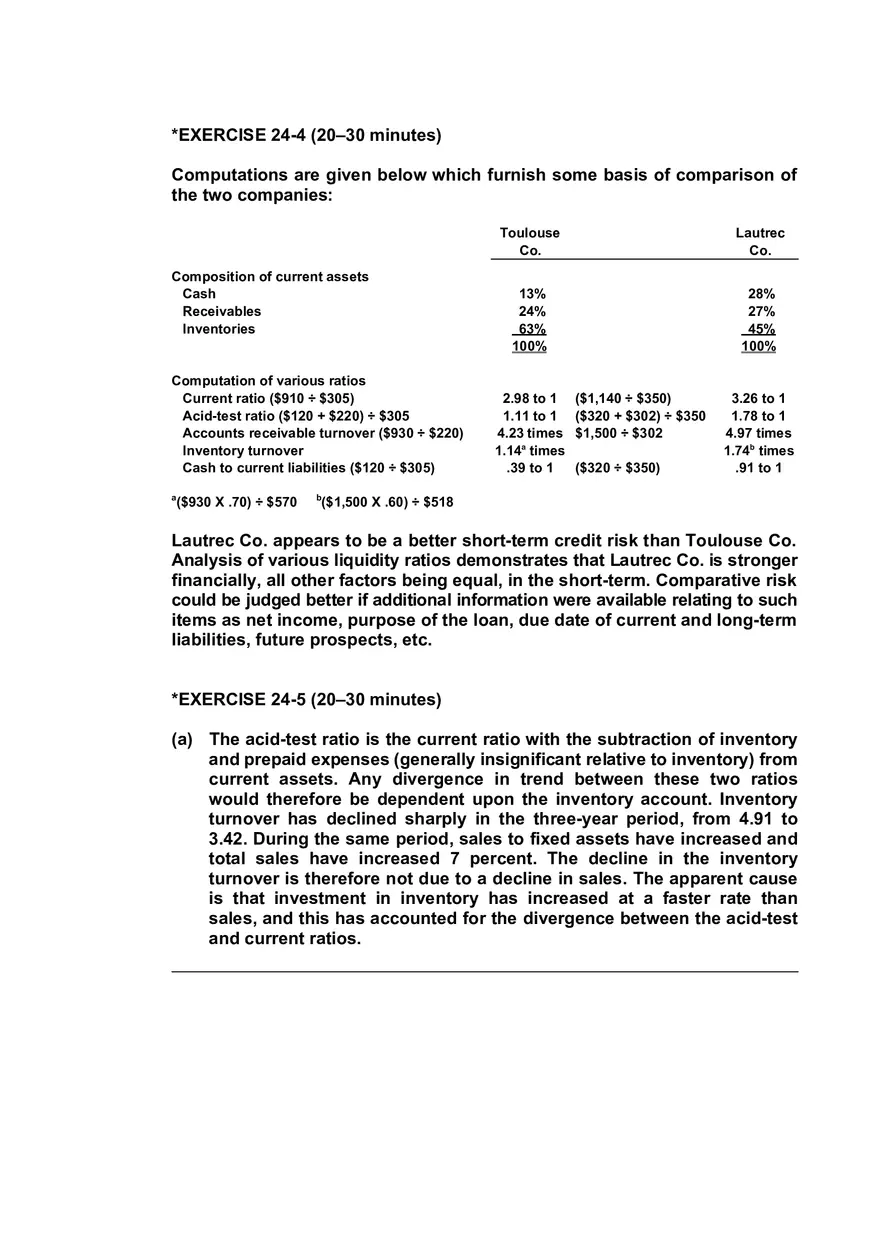 Chapter 24 Full Disclosure in Financial Reporting Part 2 - Page 9