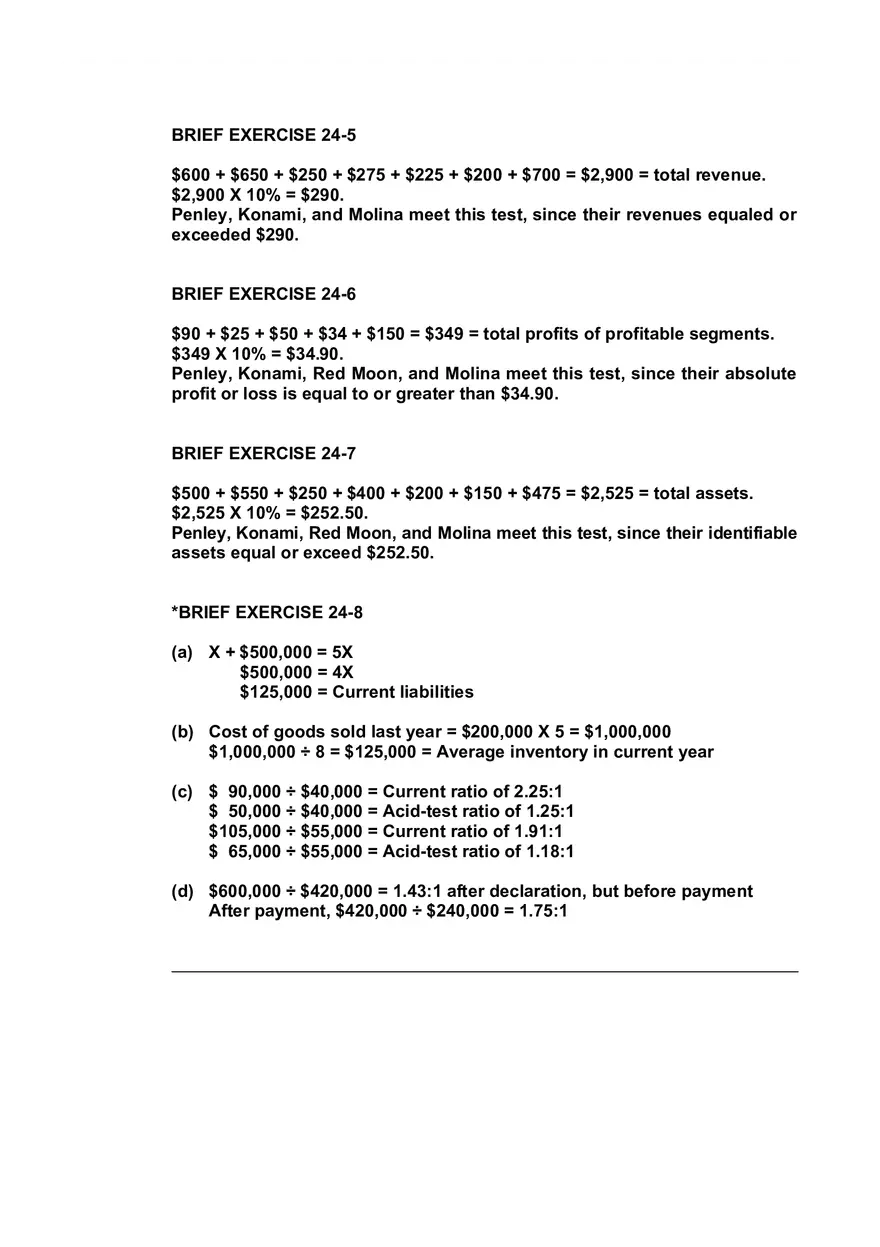 Chapter 24 Full Disclosure in Financial Reporting Part 2 - Page 2