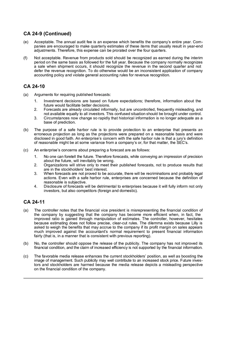 Chapter 24 Full Disclosure in Financial Reporting Part 4 - Page 8