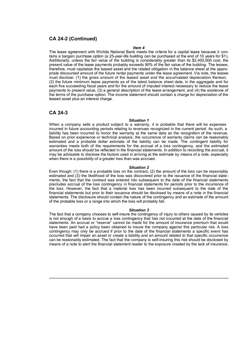 Chapter 24 Full Disclosure in Financial Reporting Part 4 - Page 2