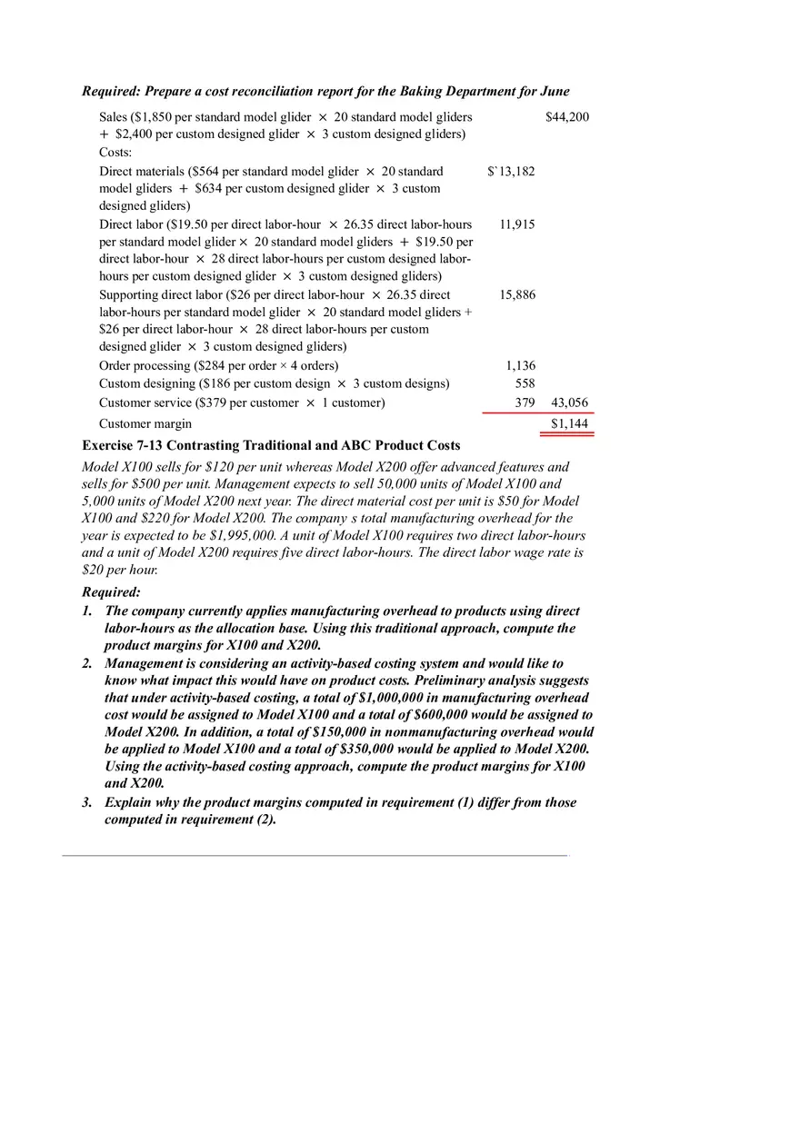 Activity-Based Costing vs. Traditional Costing - Page 7
