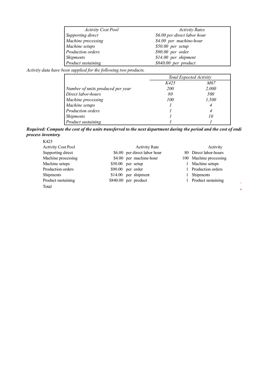 Activity-Based Costing vs. Traditional Costing - Page 5