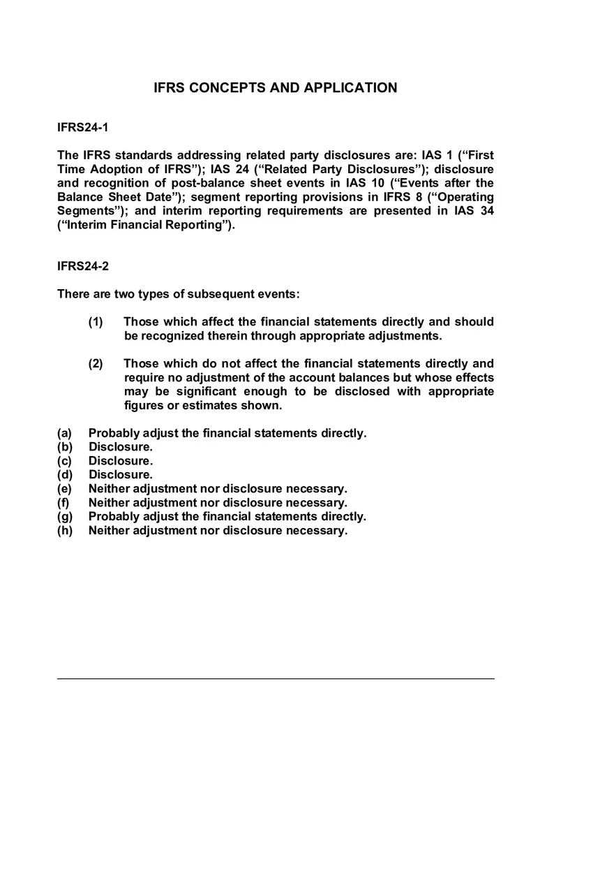 Chapter 24 Full Disclosure in Financial Reporting Part 5 - Page 3
