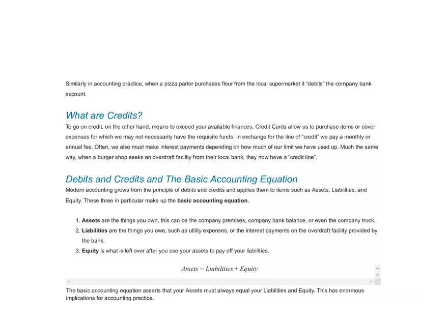 Debits and Credits Cheat Sheet - Page 2